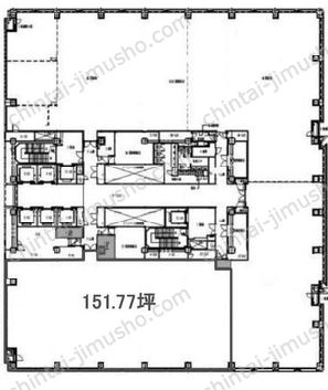 品川シーサイドパークタワー7階の間取図
