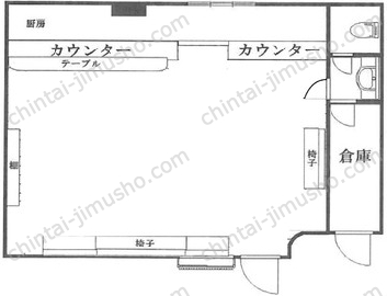 大泉ガーデンB1階の間取図