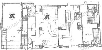 東京銀座ビルディングの間取図