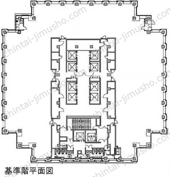 恵比寿プライムスクエアタワーの間取図