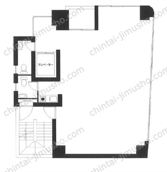 I.S.Iビル7階の間取図