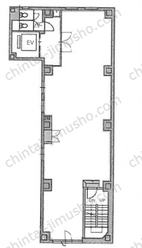 Imas Works Bakurocho3階の間取図