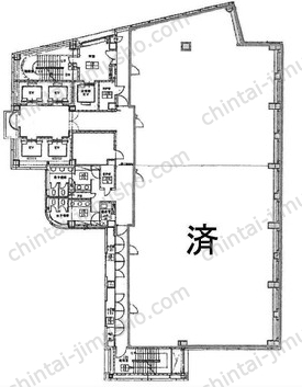 芝2丁目ビルの間取図