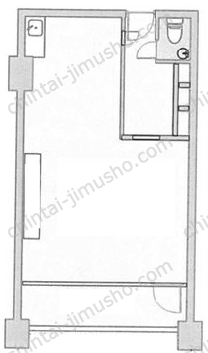 シャトレ市ヶ谷の間取図