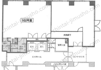 NEXGATE横浜桜木町の間取図