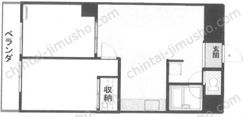ラインビルド高円寺・林の間取図
