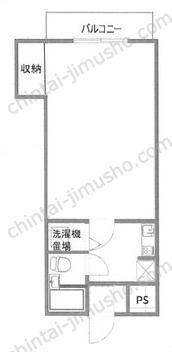 ヴィラローザ浜松町の間取図