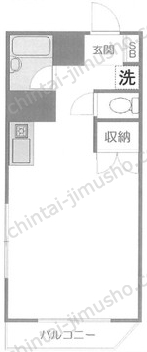スノハラビル3階の間取図