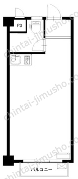カーサ九段5階の間取図