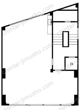不二光学ビル4階の間取図