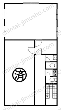 東興ビル3階の間取図