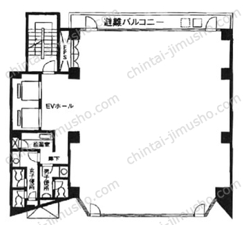 東日本橋槇町ビルの間取図