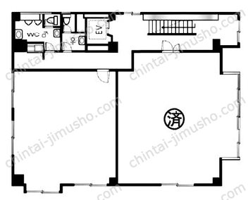 永井ビルの間取図
