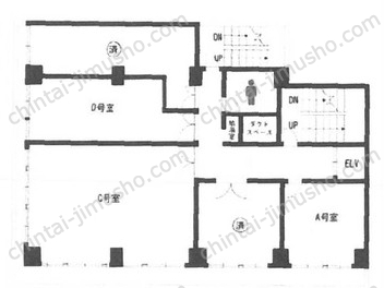 東都水ビルの間取図