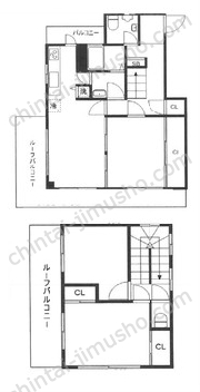 Beit Shalom／ベイトシャローム9階の間取図