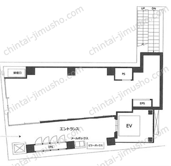 VORT銀座イーストⅡ1階の間取図