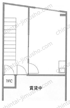 島村ビル3階の間取図