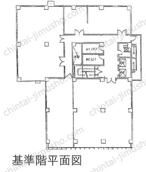全国旅館会館の間取図