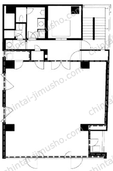 相互二番町ビルディング別館の間取図