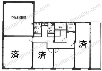 ネオ神谷ビルの間取図