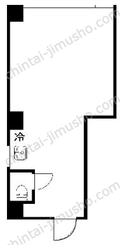 エステ北上野2階の間取図