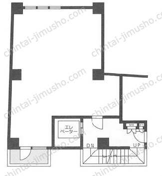 糀屋ビルの間取図