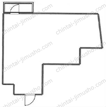 新宿ダイカンプラザ756の間取図