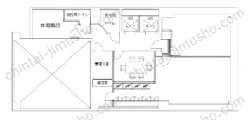 北大手町スクエアの間取図