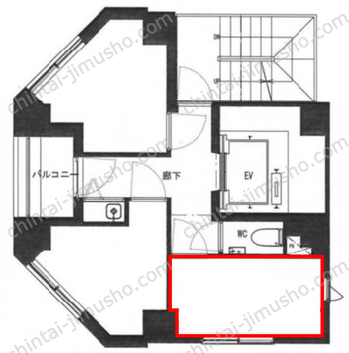 ル・グラシエルBLDG.32の間取図