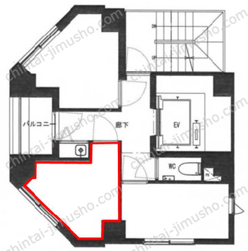 ル・グラシエルBLDG.32の間取図