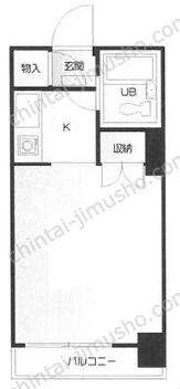 スクエア長者町の間取図
