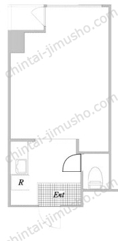 ノア道玄坂の間取図