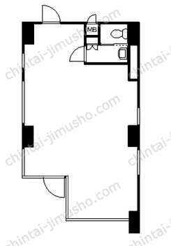 メゾンドコアンナフ1Fの間取図