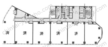 東京建物町田ビルの間取図