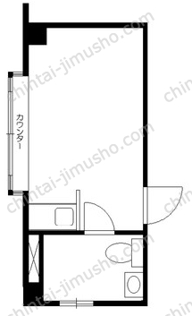 麹町ニシベマンションの間取図