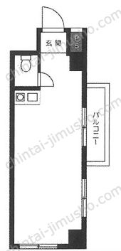 サントピア二子玉川第22階の間取図