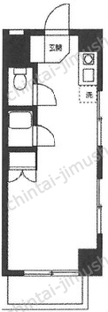 サントピア二子玉川第22階の間取図