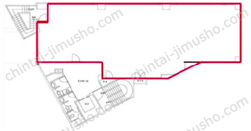 TK猿楽町ビルの間取図