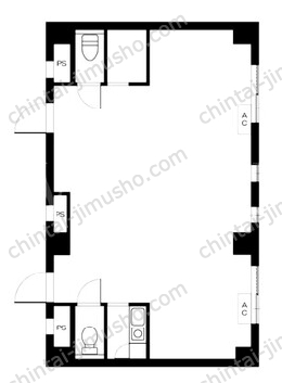 ドミール赤羽1階の間取図