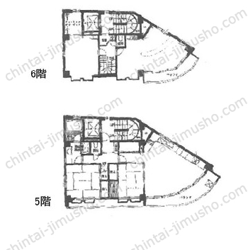 柳下フラッツ一括の間取図