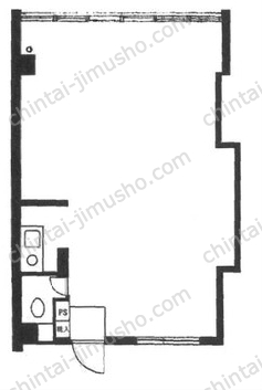 岩本町ビルの間取図