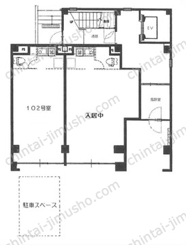 PACE／パーチェ1階の間取図