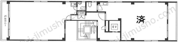MKビルの間取図