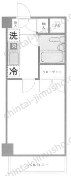 小島ハイツの間取図