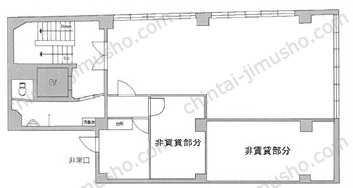 神田サクラビル6階の間取図