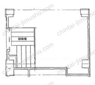 RENGA 東銀座3階の間取図