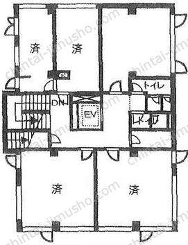 新代々木ビルの間取図