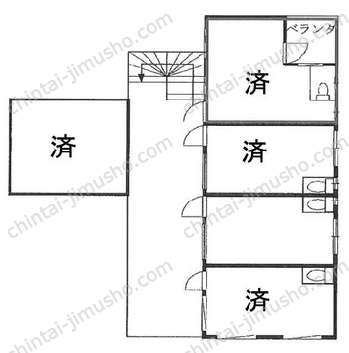 代官山トゥエルブⅡの間取図