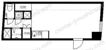 Y.C表参道第3ビル3階の間取図