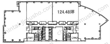ミューザ川崎セントラルタワーの間取図